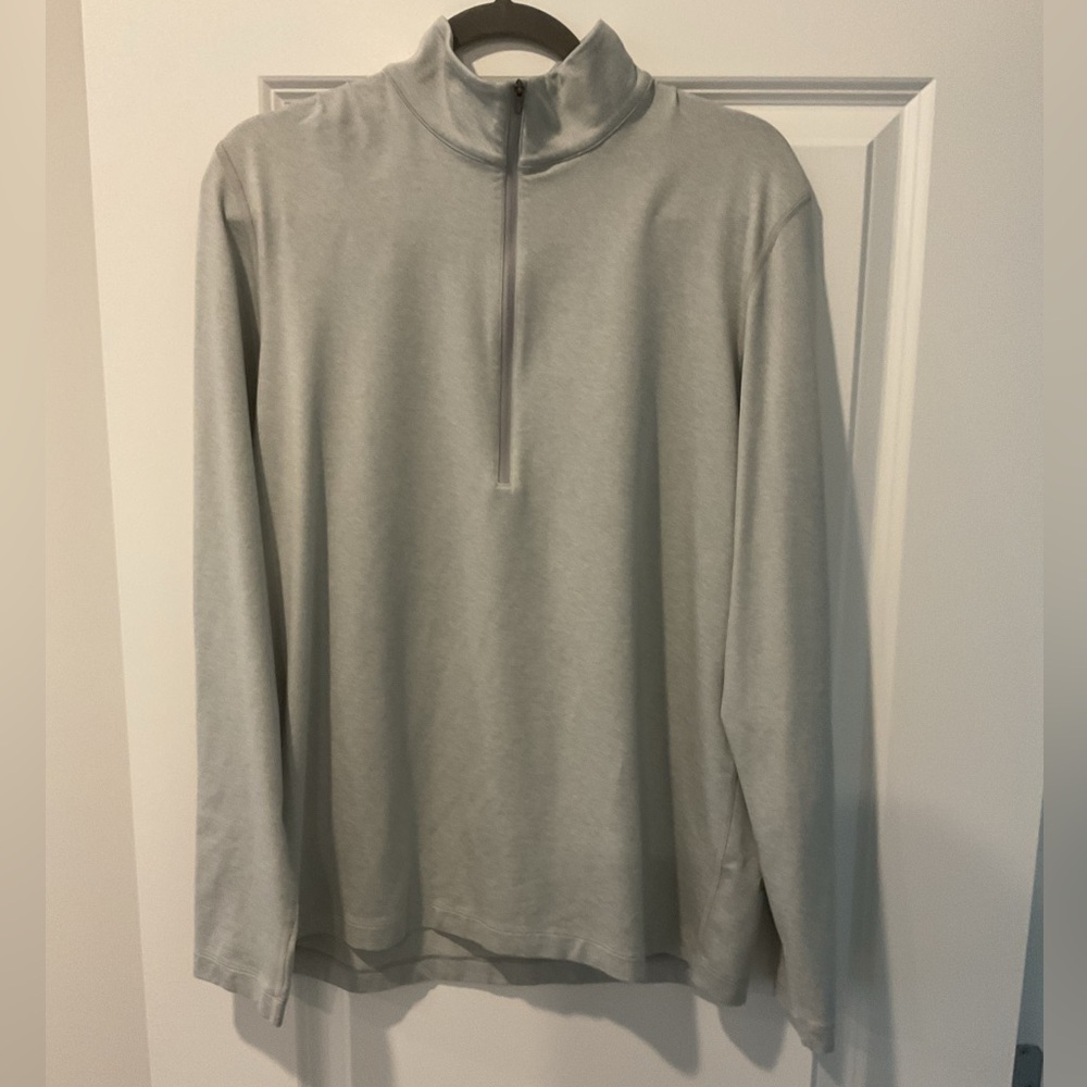 lululemon athletica Gray Half-Zip Sweater